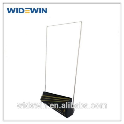 Acrylic table menu holder/menu stand