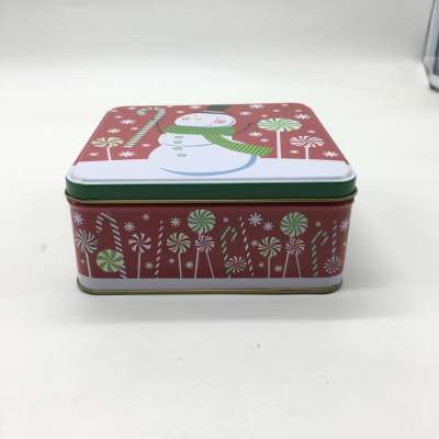 Professional customization small square printed tinplate tin boxes