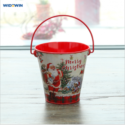 Manufacturers wholesale tinplate gifts  bucket candy bucket